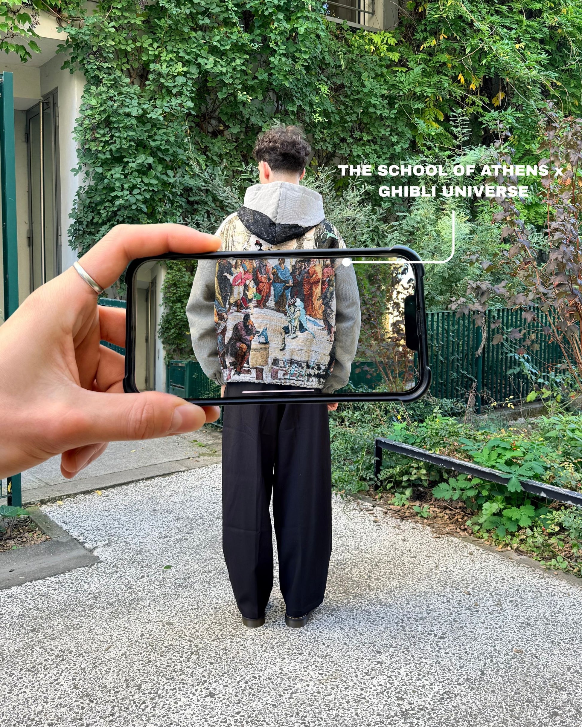 The School of Athens x Ghibli Universe