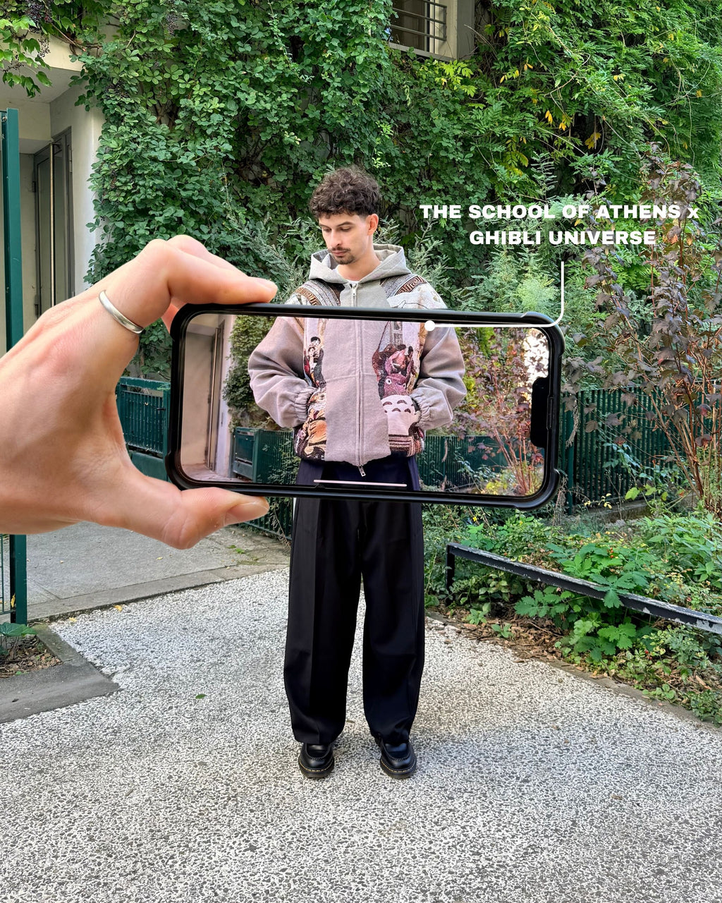 The School of Athens x Ghibli Universe